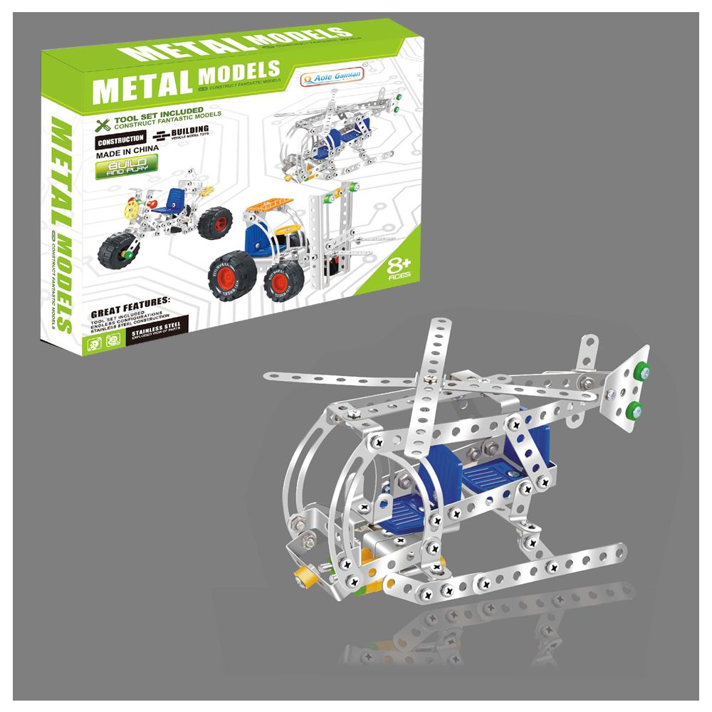 Stem - Build And Play Metal Models Construction Kit - 175pcs