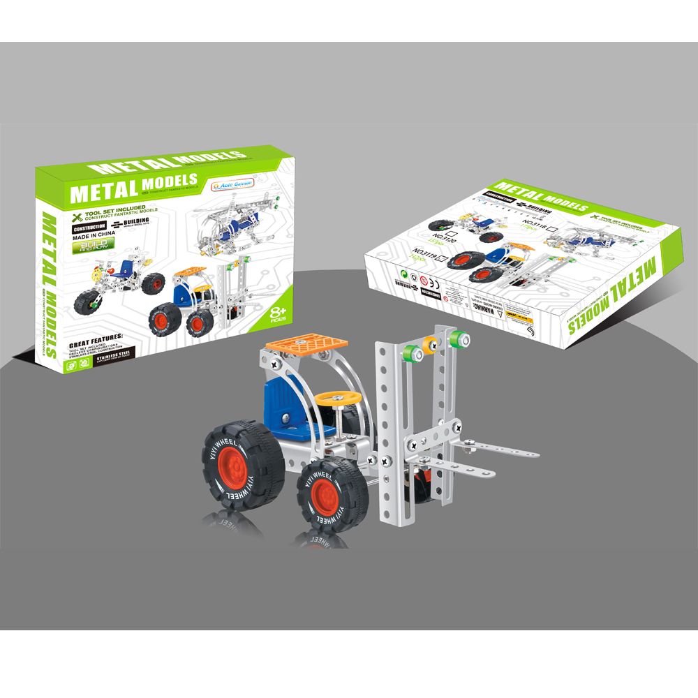 Stem - Build And Play Metal Models Construction Kit - 112pcs