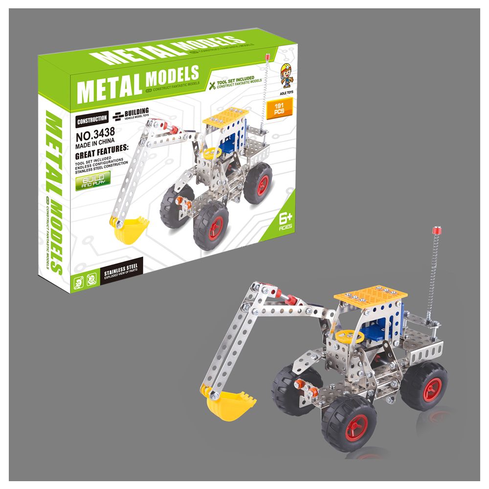 Stem - Build And Play Metal Models Construction Kit - 191pcs