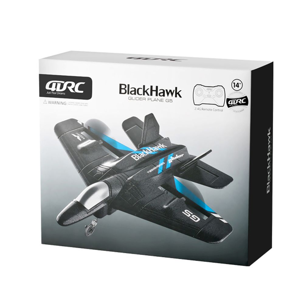 Stem - Blackhawk Remote Control Glider Fighter - 1pc - Color May Vary