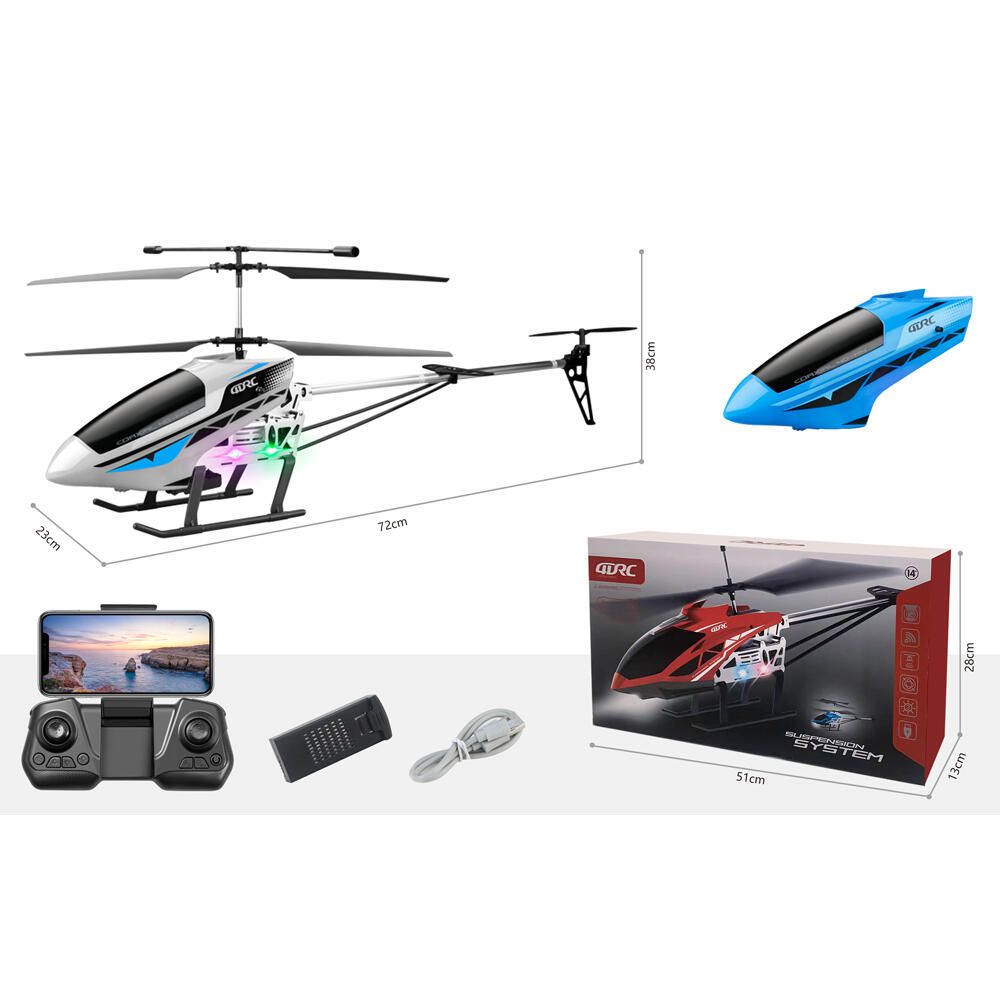 Stem - Die-Cast Aerial RC Helicopter - Color May Vary - 1 PC