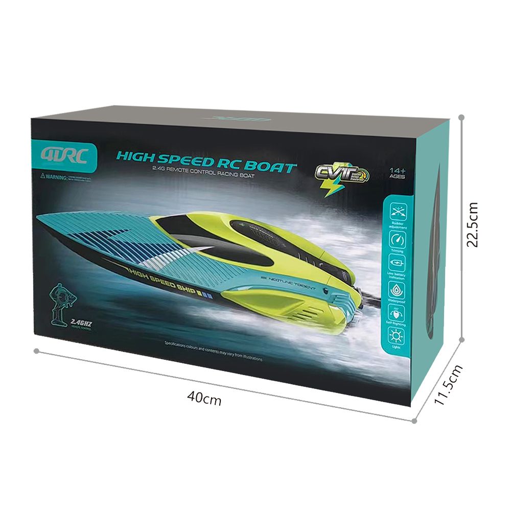 Stem - High Speed Remote Control Boat - Medium - 1pc - Color May Vary