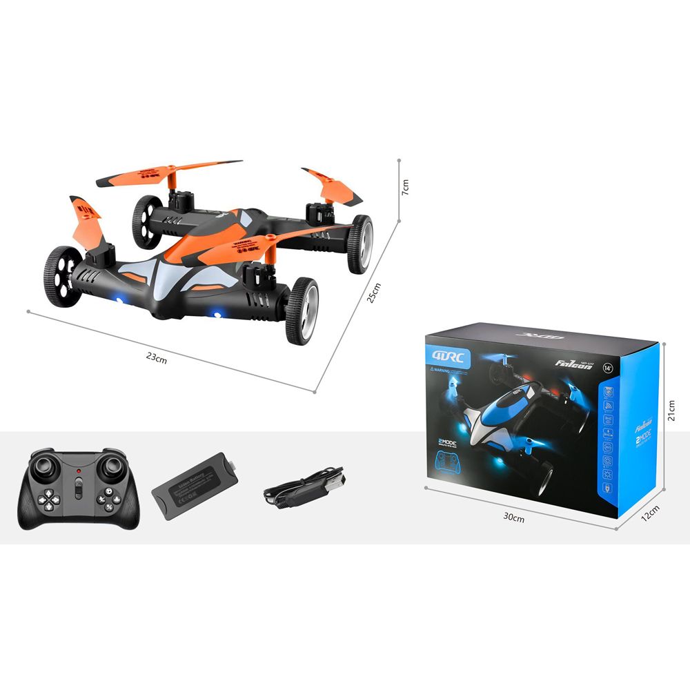 Stem - Land Air Remote Control Four Axis Aircraft - Color May Vary - 1 Pc