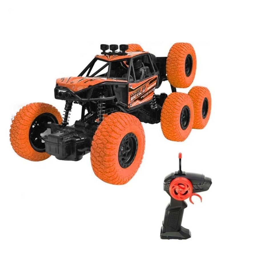 Stem - 1/18 Six Wheel Monster Off Road Remote Control Vehicle - Color May Vary - 1 Pc