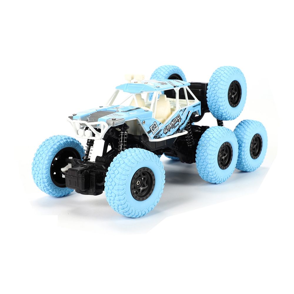 Stem - 1/18 Six Wheel Monster Off Road Remote Control Vehicle - Color May Vary - 1 Pc