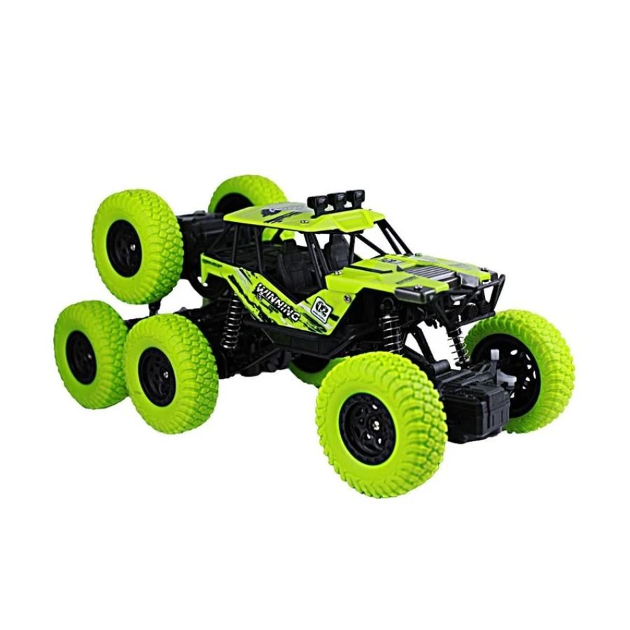 Stem - 1/18 Six Wheel Monster Off Road Remote Control Vehicle - Color May Vary - 1 Pc