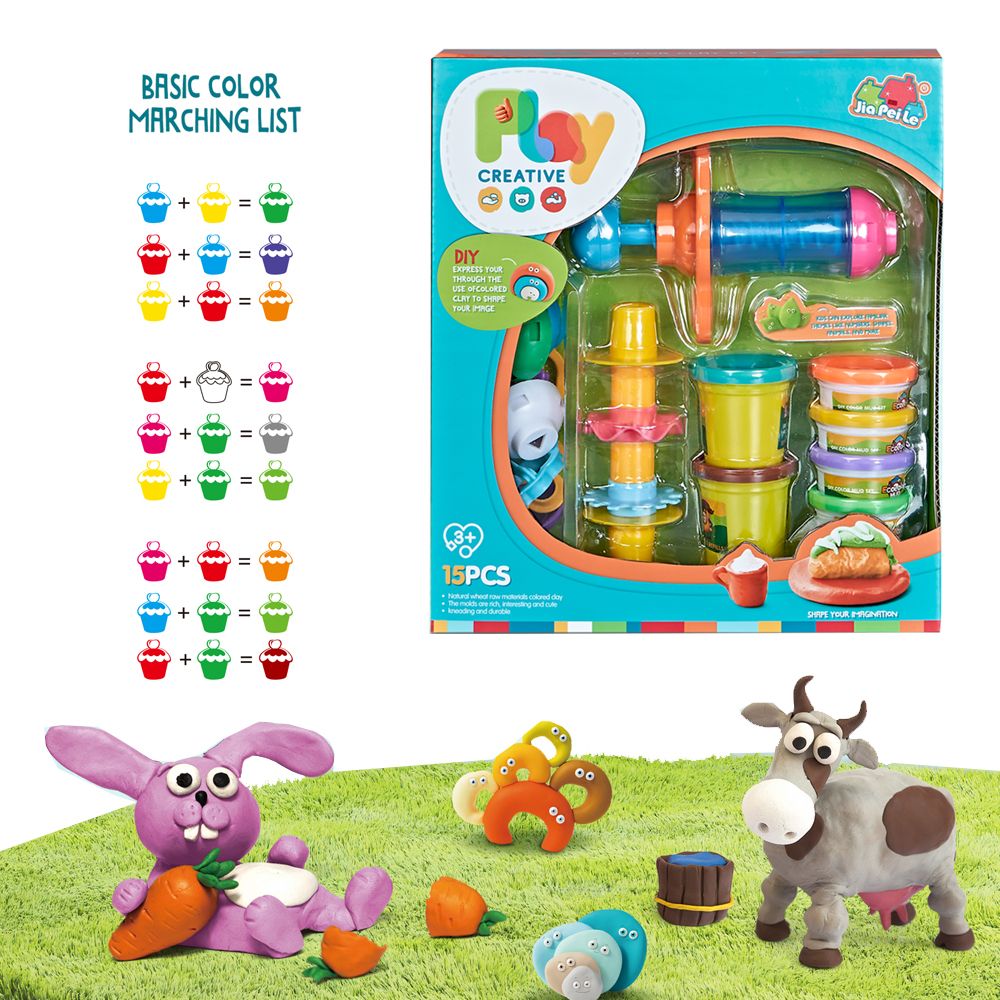 Stem - Colored Clay 15-Piece Set