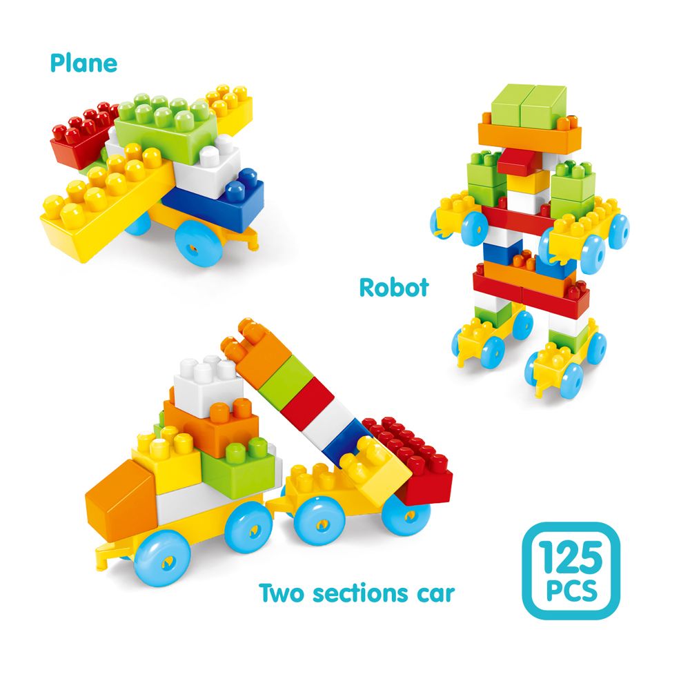 Stem - Puzzle Building Blocks 125 Pcs