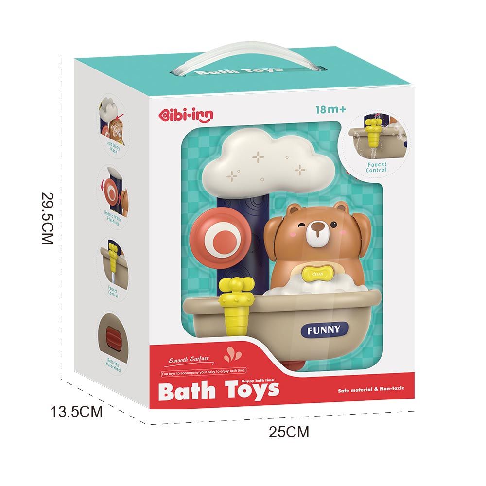 Stem - Infant Happy Bath Time Bear