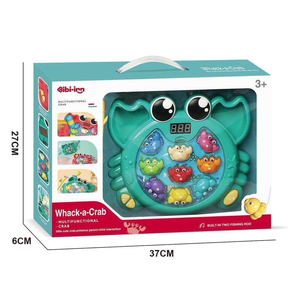 Stem - Whac-A-Crab Infant Toy - Green