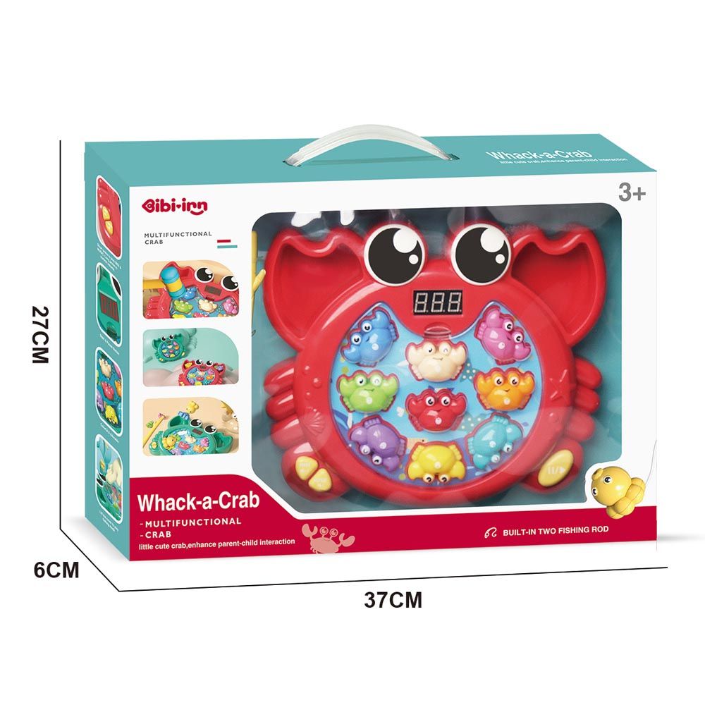 Stem - Whac-A-Crab Infant Toy - Red