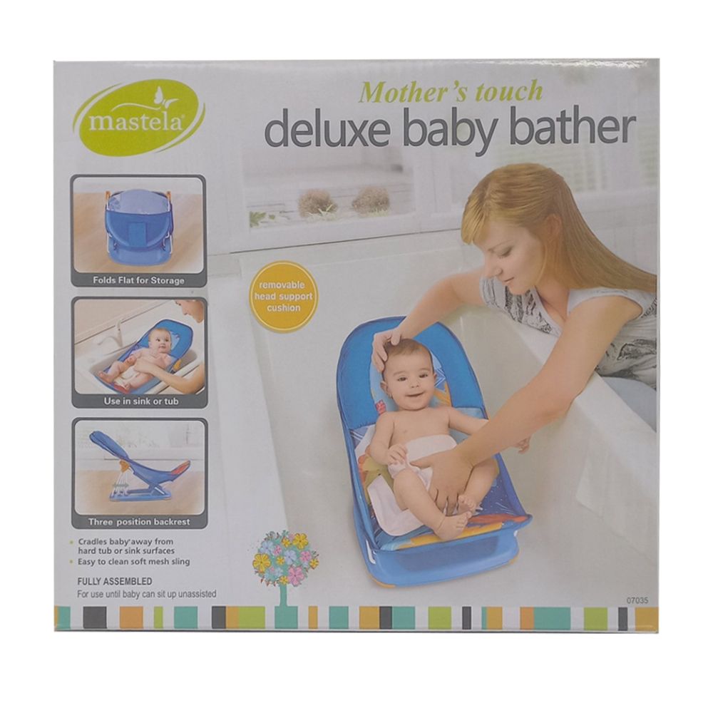 Mastela - Mother's Touch Deluxe Baby Bather - Blue