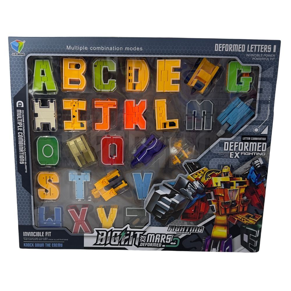 Stem - Alphabet Transforming Kit - 31 Pcs