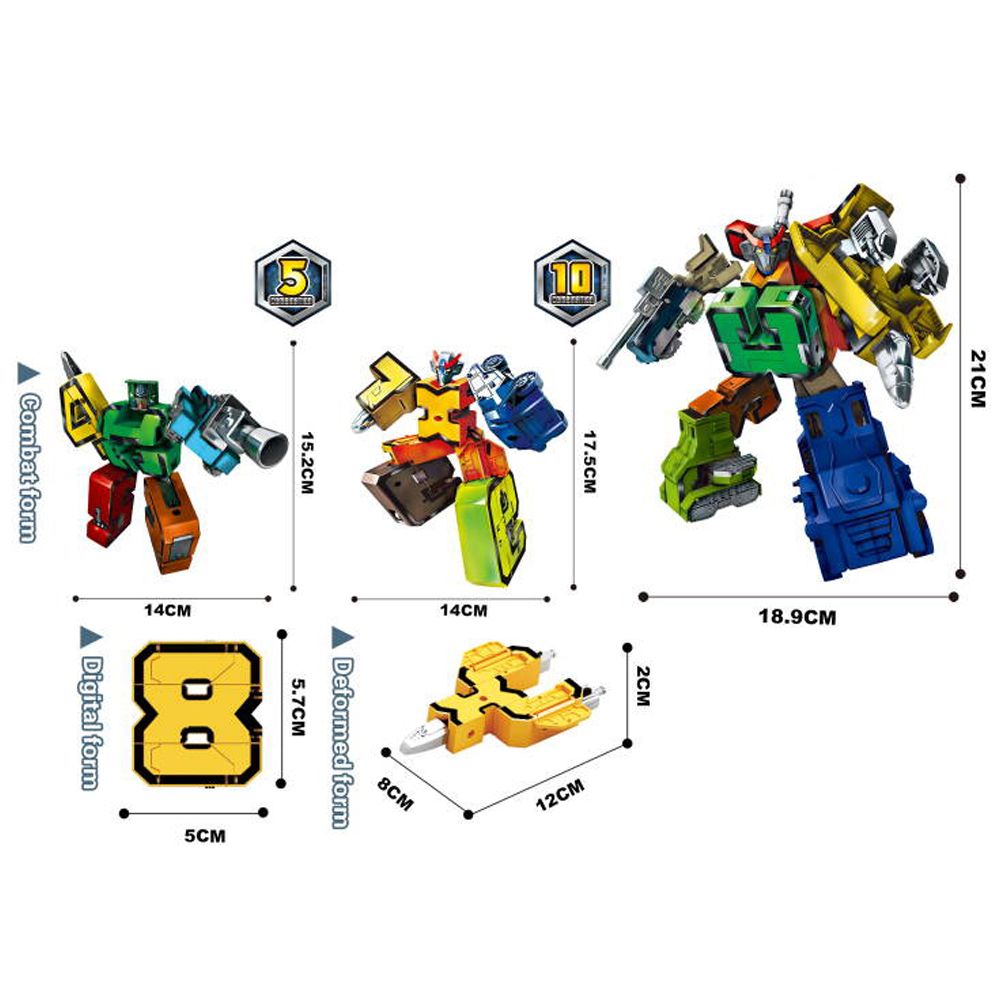 Stem - Digital Transforming Warrior Series Kit - 15 Pcs