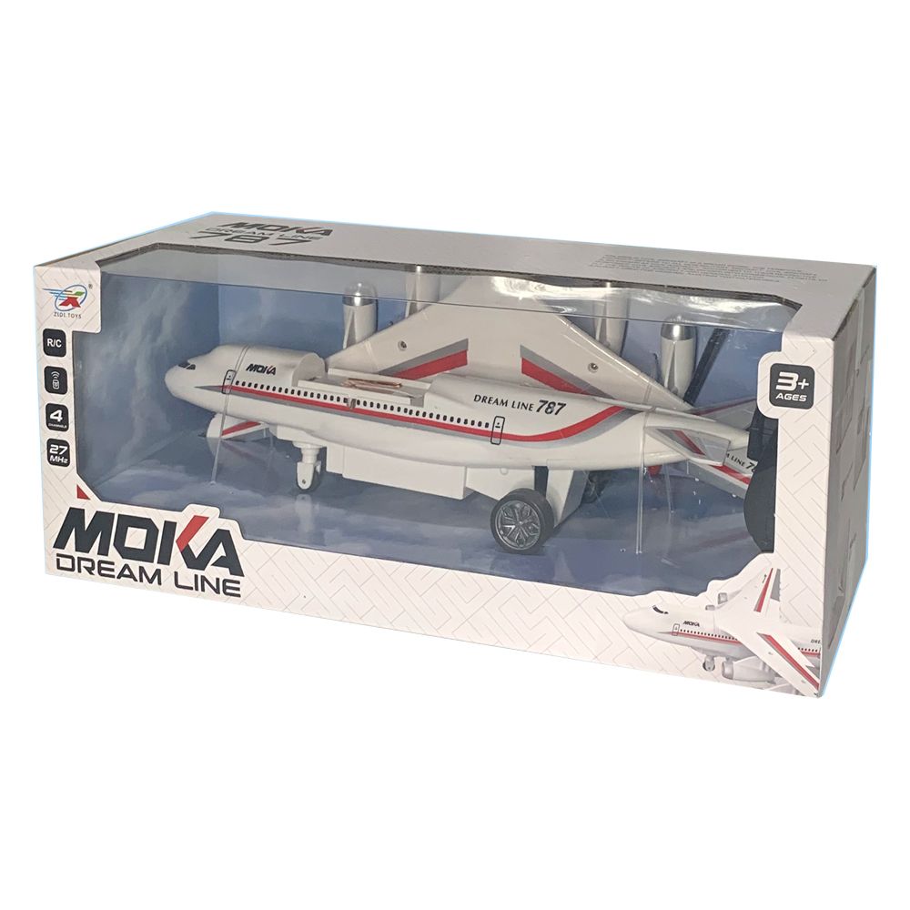 Stem - Moka Dreamline 4 Way Remote Control Aircraft - White