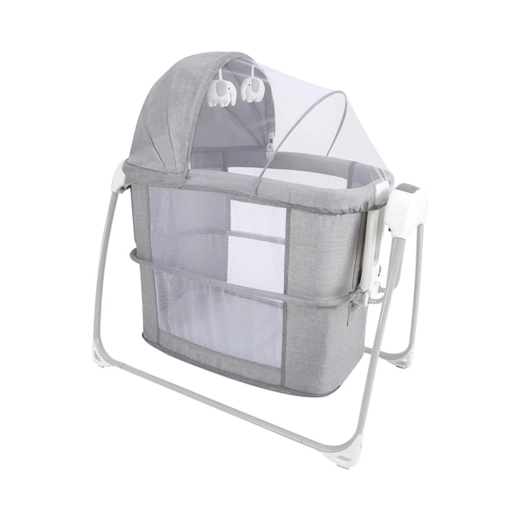 Mastela - 4-in-1 Deluxe Multi-Functional Bassinet - Grey