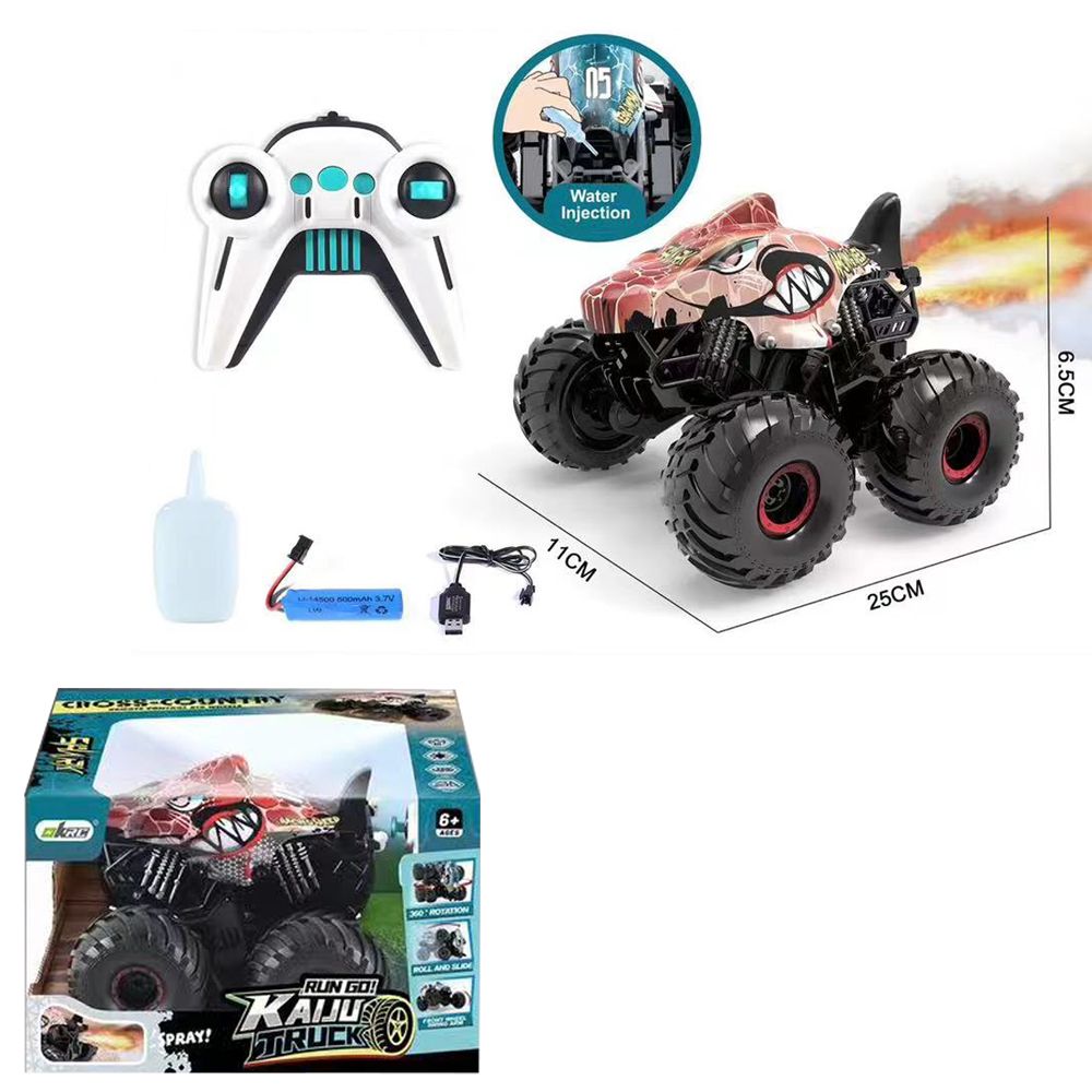 Stem - Remote Control Shark Standing Stunt Car - Color May Vary - 1 Pc