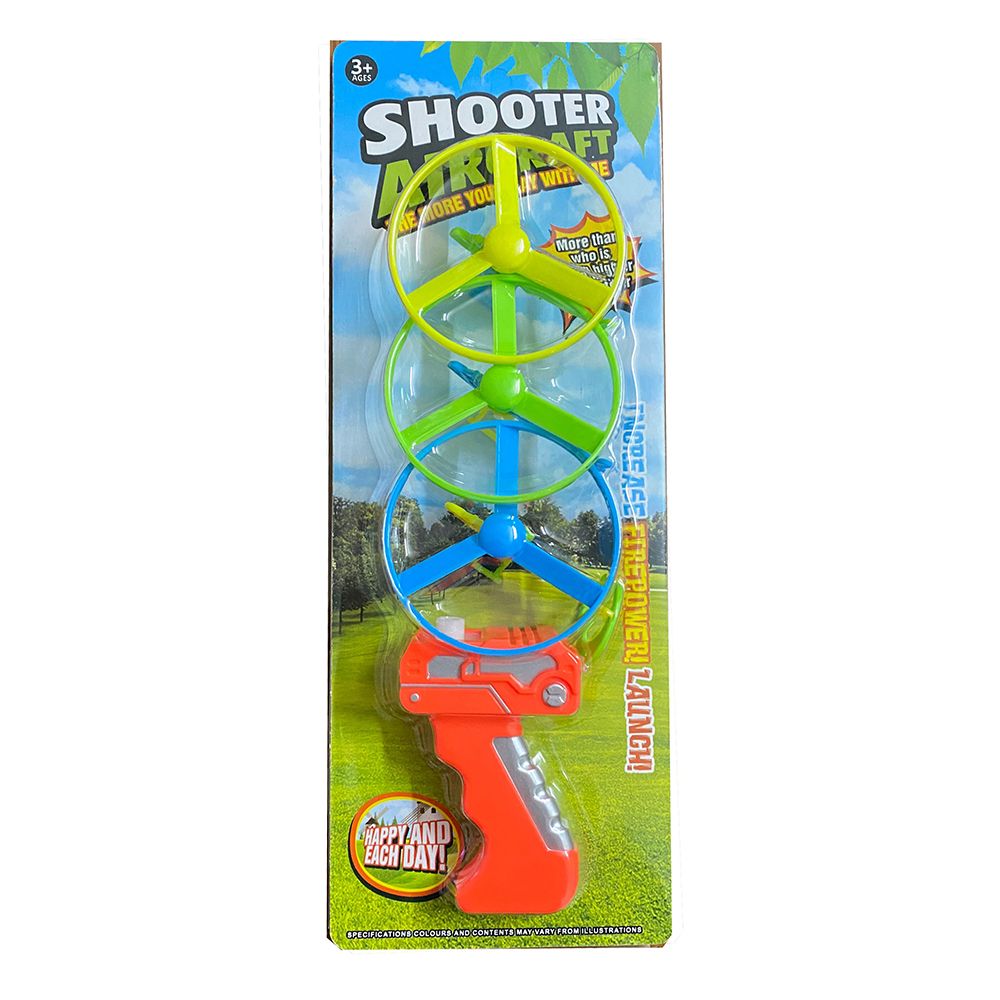 Stem - Shooter Aircraft Pull Line Plane And Launcher Playset