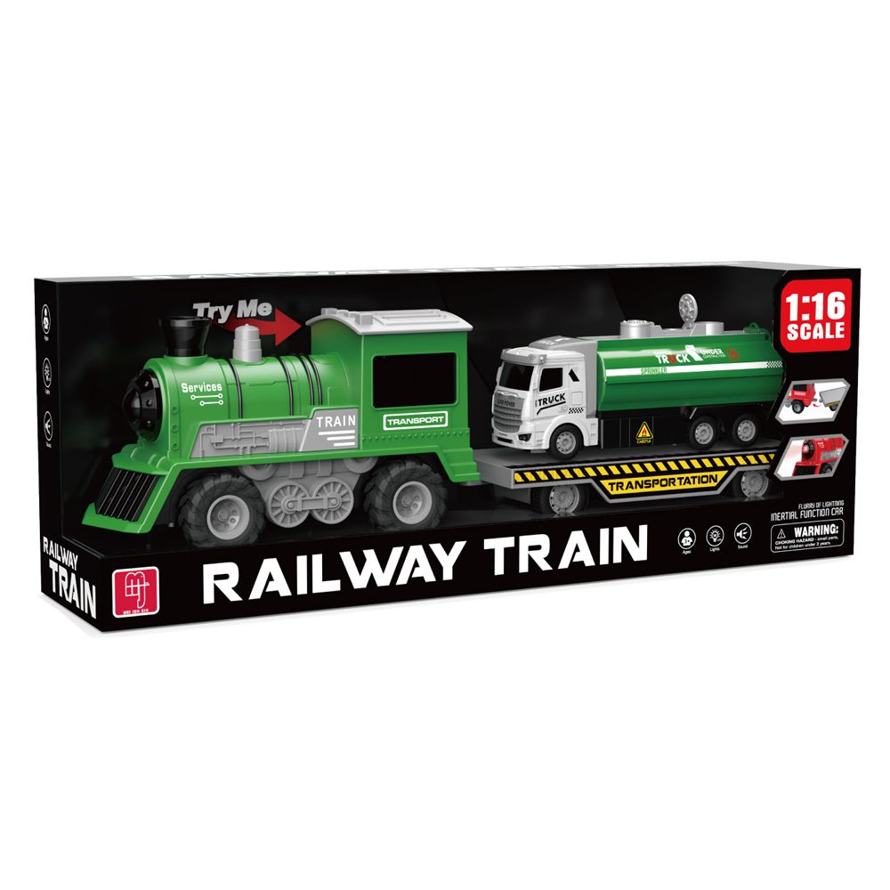 Stem - 1/16 Light And Music Railway Train - Green