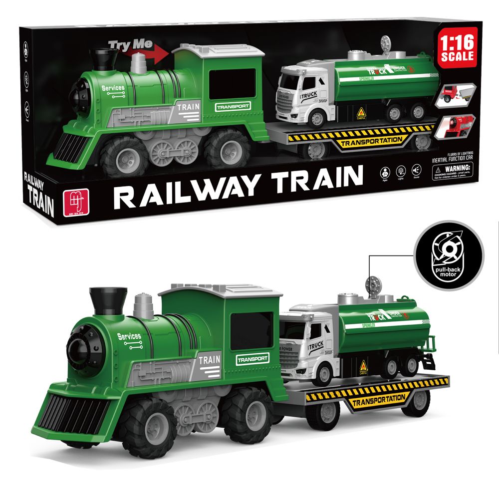 Stem - 1/16 Light And Music Railway Train - Green