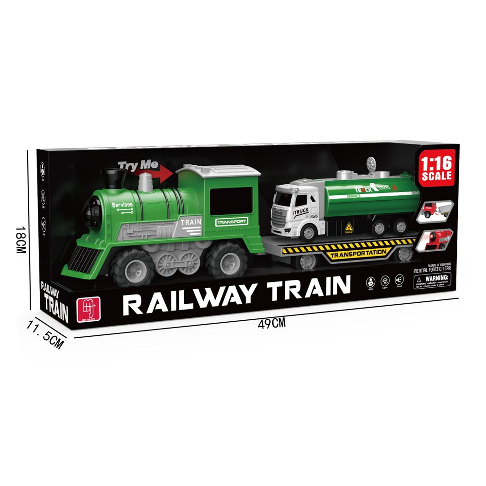 Stem - 1/16 Light And Music Railway Train - Green