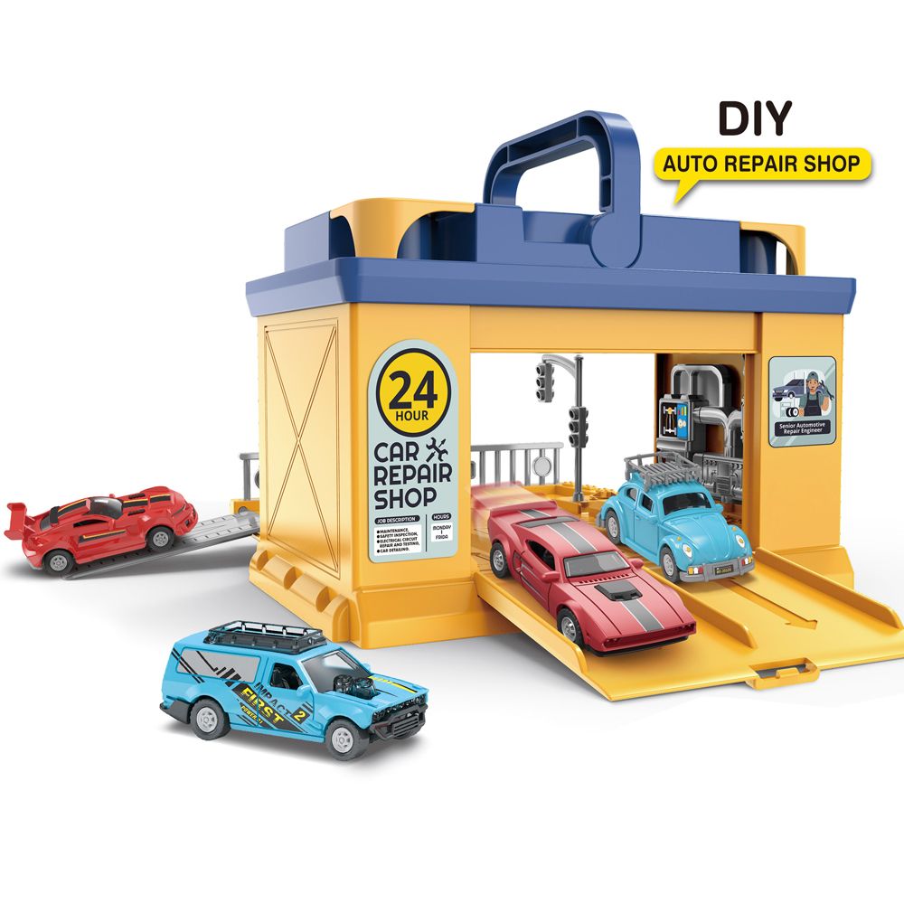 Stem - DIY Car Battery Auto Repair Shop Vehicle Playset - Color May Vary - 1 PC