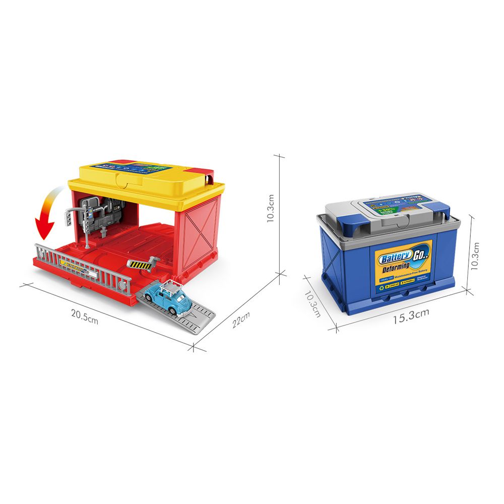 Stem - DIY Car Battery Auto Repair Shop Vehicle Playset - Color May Vary - 1 PC