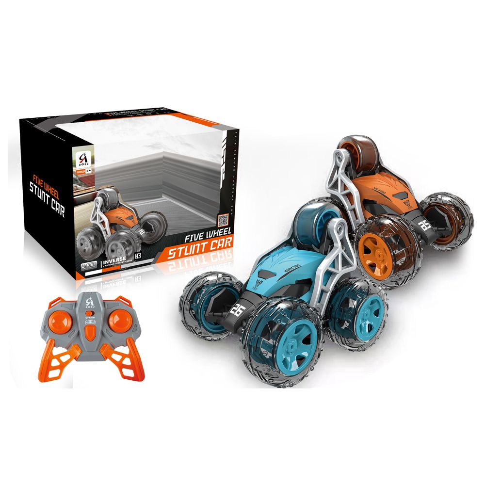 Stem - 5-Wheel Stunt Car - 1Pc - Color May Vary