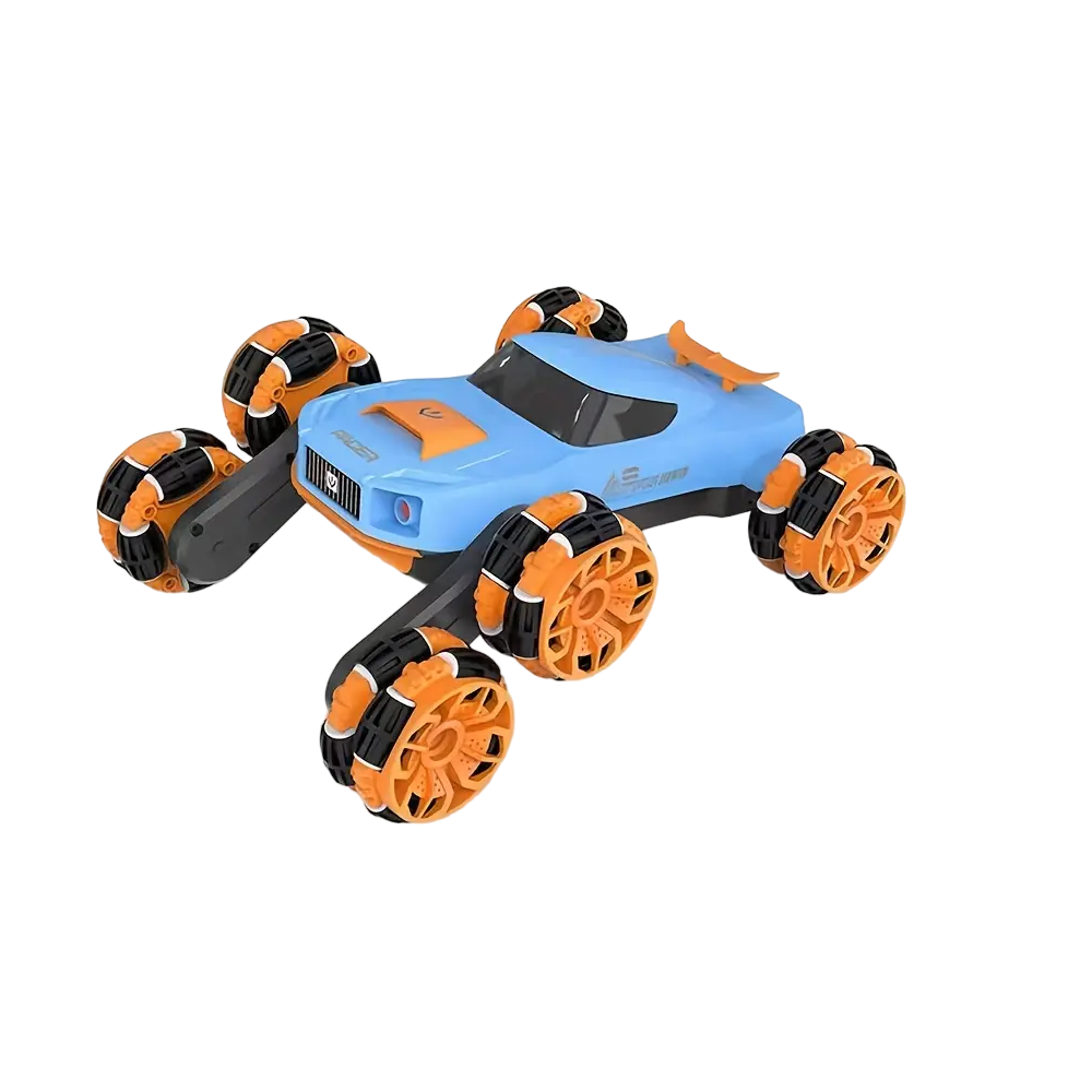 Stem - 6-Wheel Rotary Stunt Car - 1Pc - Color May Vary