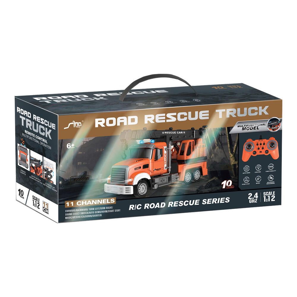 Stem - 1/12 Dual Frequency Remote Control Rescue Crane - 2.4G