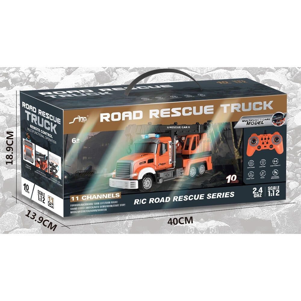 Stem - 1/12 Dual Frequency Remote Control Rescue Crane - 2.4G