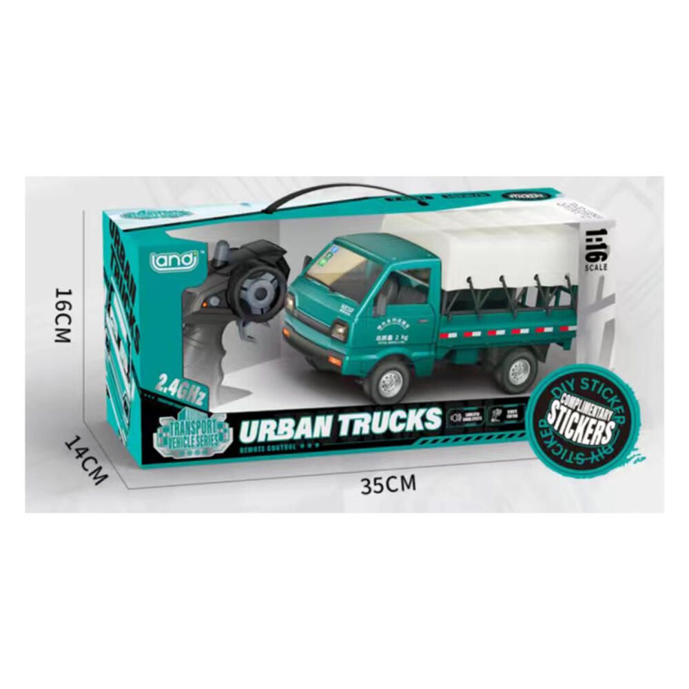 Stem - 1/16 Remote Control Urban Rooftop Truck - 2.4G - 1pc - Color May Vary