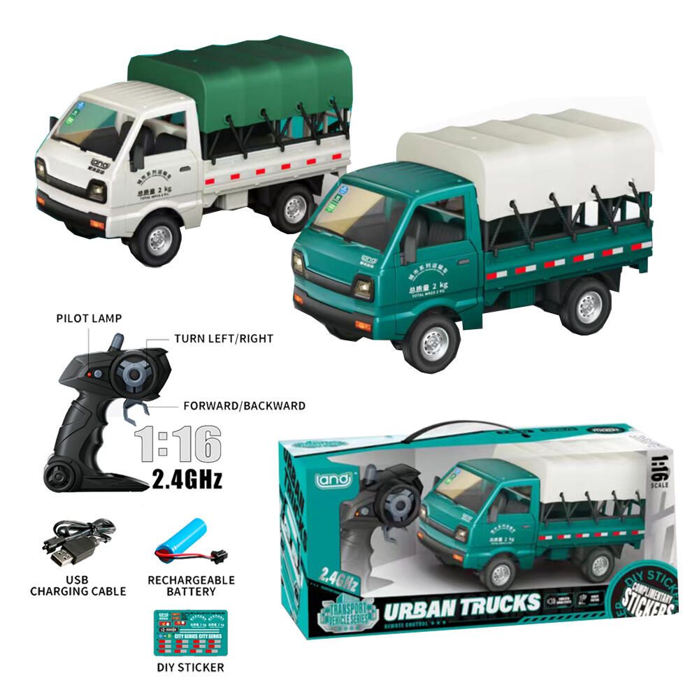 Stem - 1/16 Remote Control Urban Rooftop Truck - 2.4G - 1pc - Color May Vary