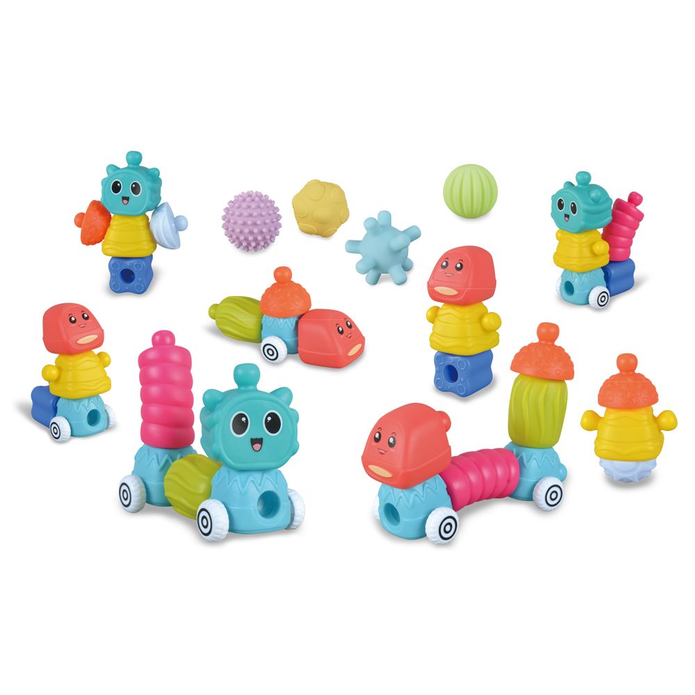 Stem - Soft Building Blocks - 14 Pcs