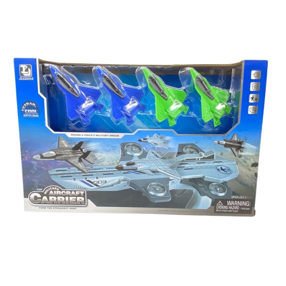 Stem - Aircraft Carrier Projectile Fighter Launcher Playset