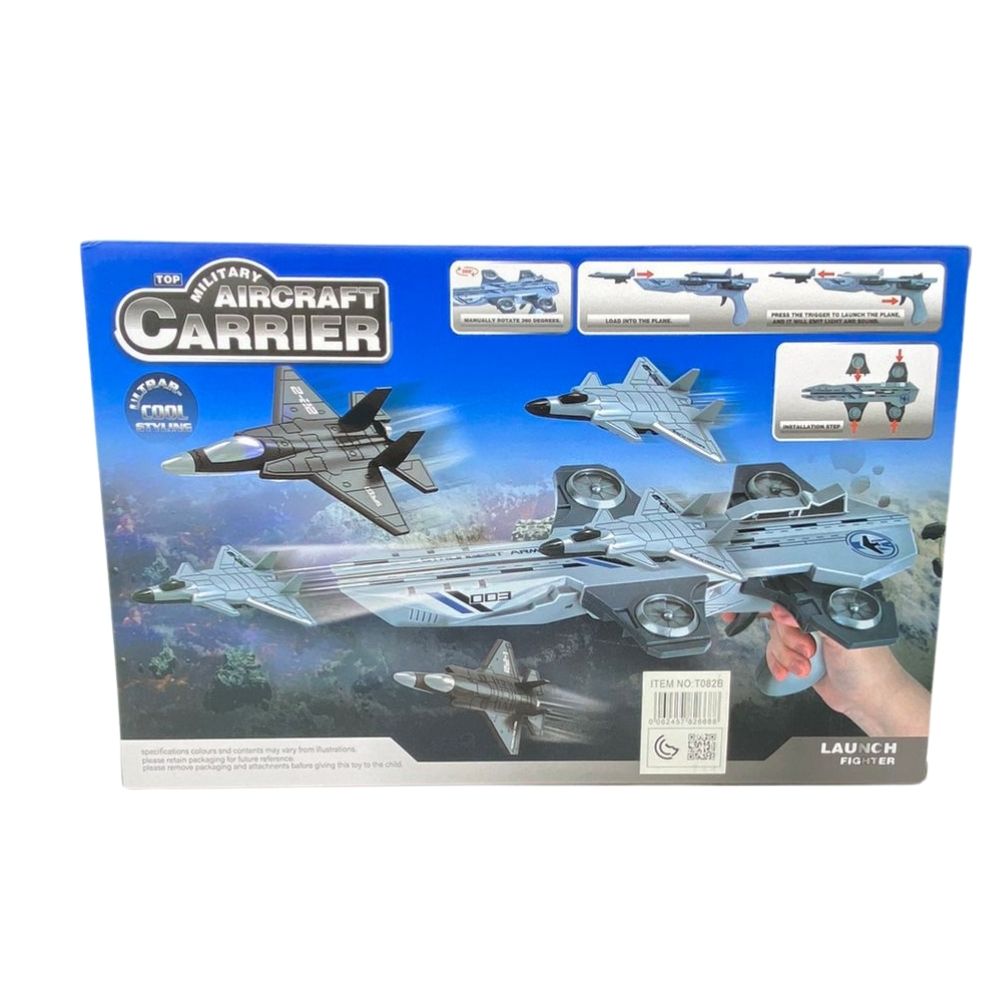 Stem - Aircraft Carrier Projectile Fighter Launcher Playset