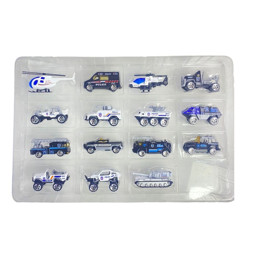 Stem - 15-Piece Diecast - Police Series Set