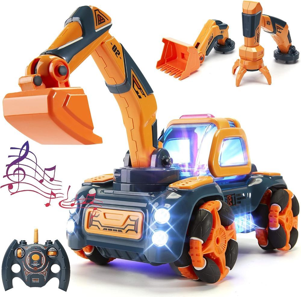 Stem - 3-in-1 DIY Remote Control Tractor Playset