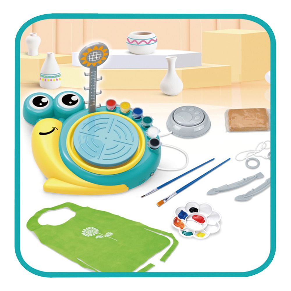 Stem - Snail Clay Pottery Wheel Craft Kit