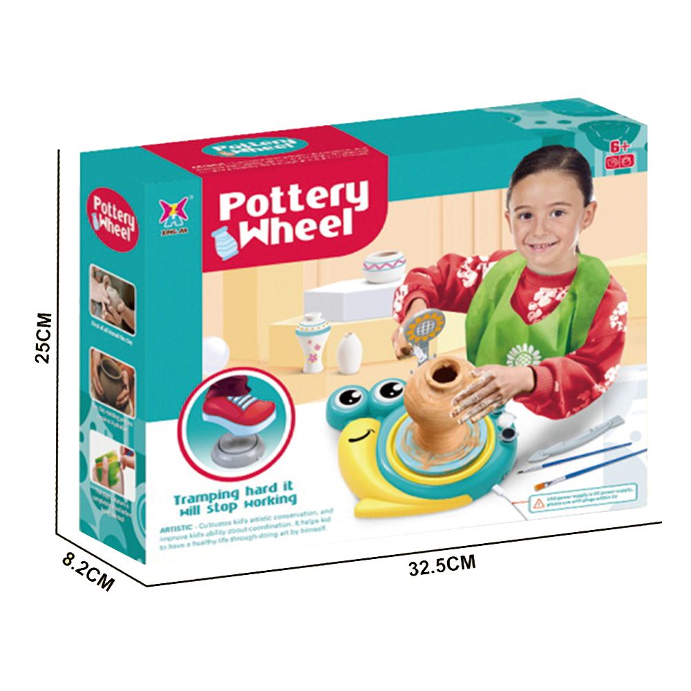 Stem - Snail Clay Pottery Wheel Craft Kit