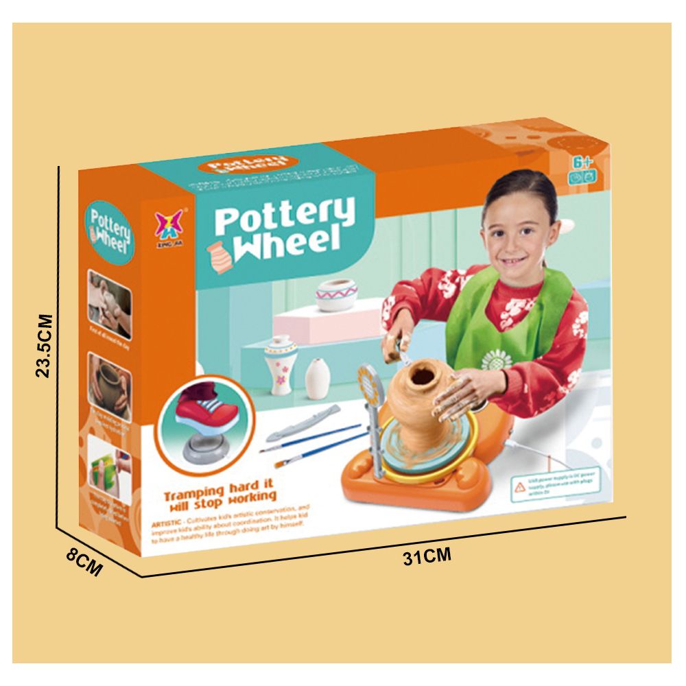 Stem - Cat Clay Machine Pottery Wheel Craft Kit