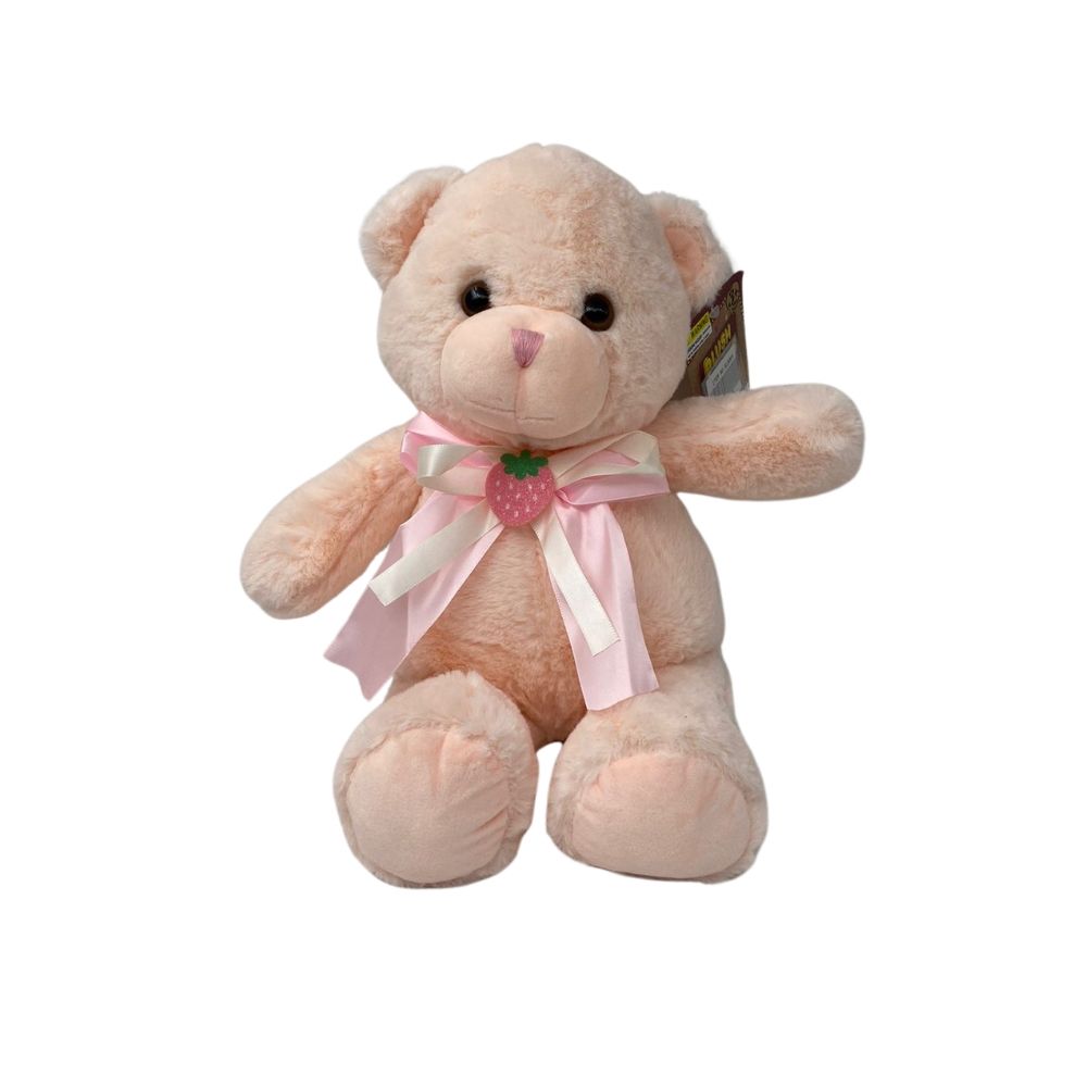 Stem - Ribbon Teddy Bear - Color May Vary - 34 cm - 1 PC