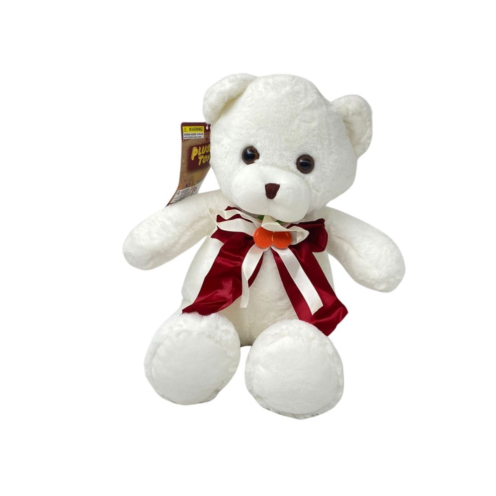 Stem - Ribbon Teddy Bear - Color May Vary - 34 cm - 1 PC