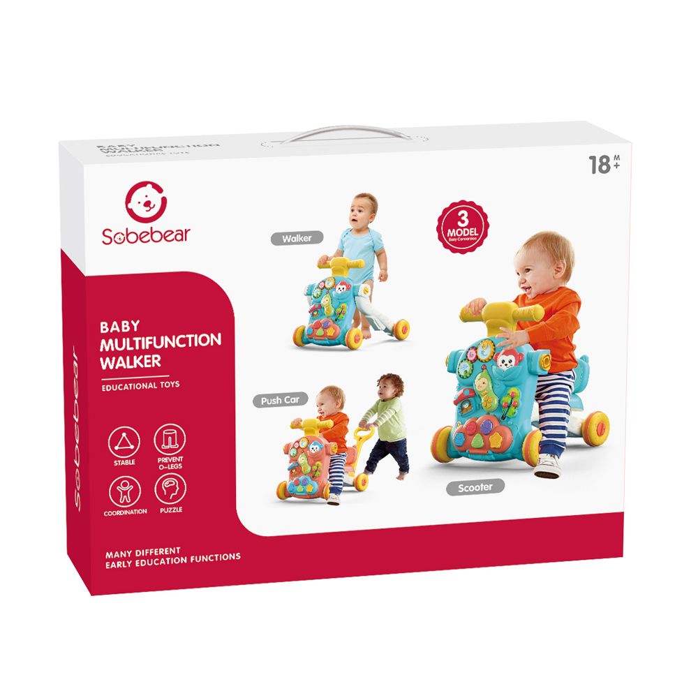 Stem - Baby Multifunction Walker - 1Pc - Color May Vary