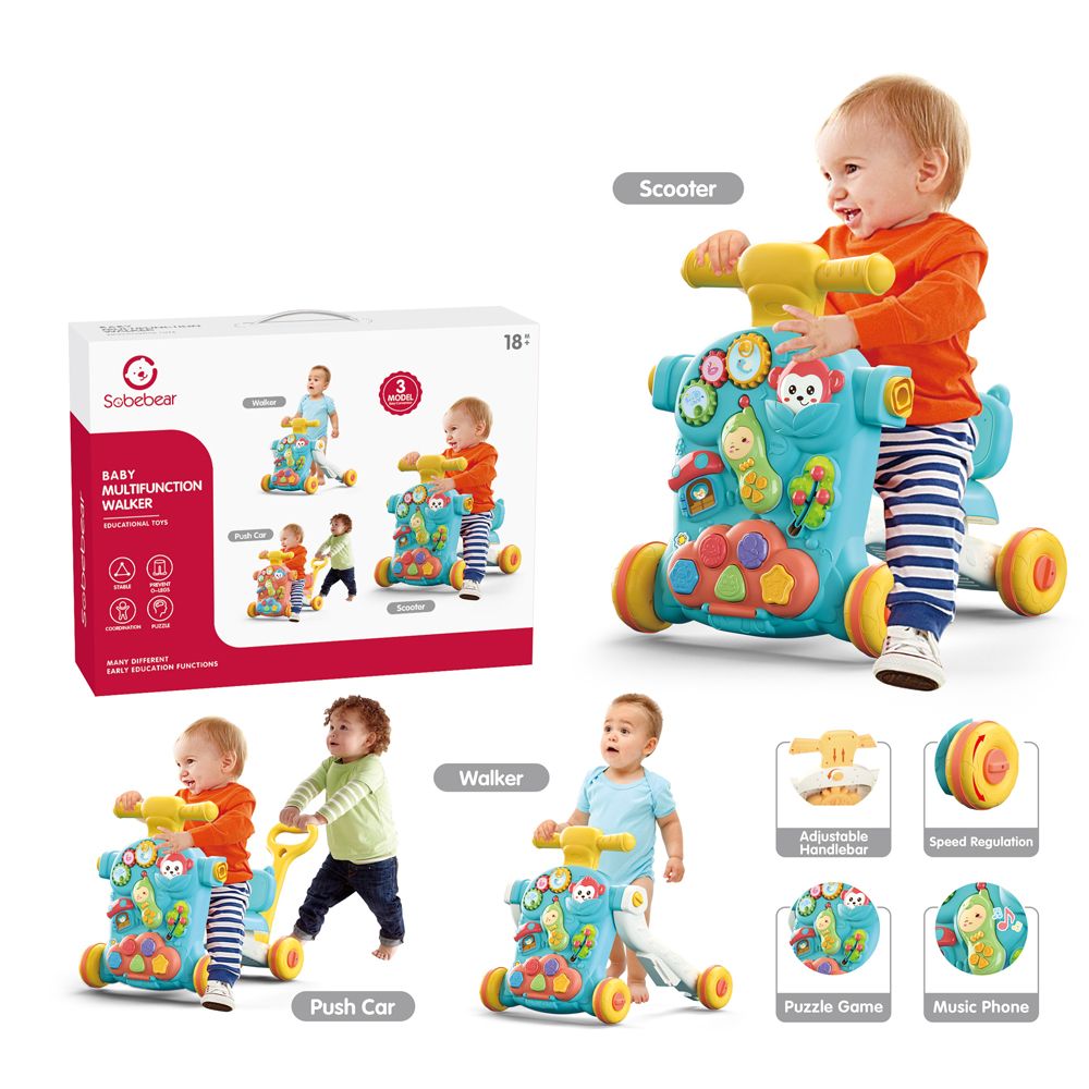 Stem - Baby Multifunction Walker - 1Pc - Color May Vary