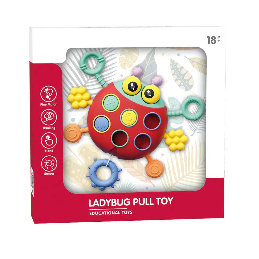 Stem - Ladybug Pull Toy