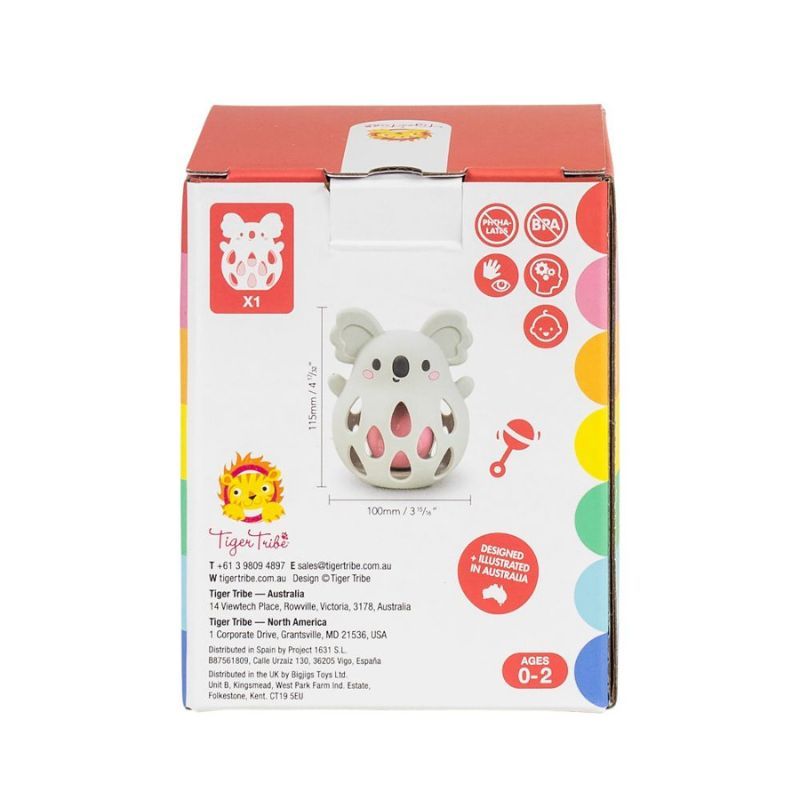 Tiger Tribe - Silicone Rattle - Koala