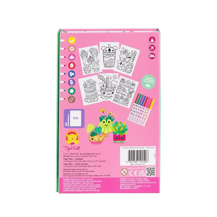 Tiger Tribe - Scented Colouring - Fruity Cutie