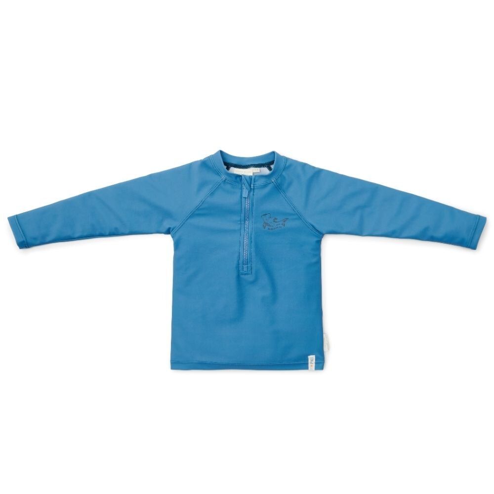 Little Dutch - Swim T-shirt Long Sleeves Blue Whale