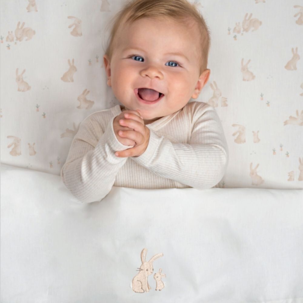 Little Dutch - Fitted Cot Sheet - Baby Bunny - 60x120 cm